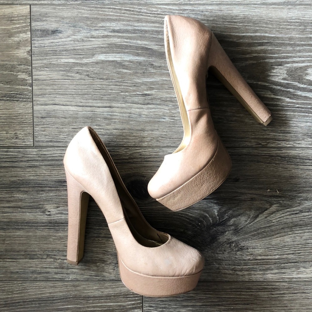 Nude heels